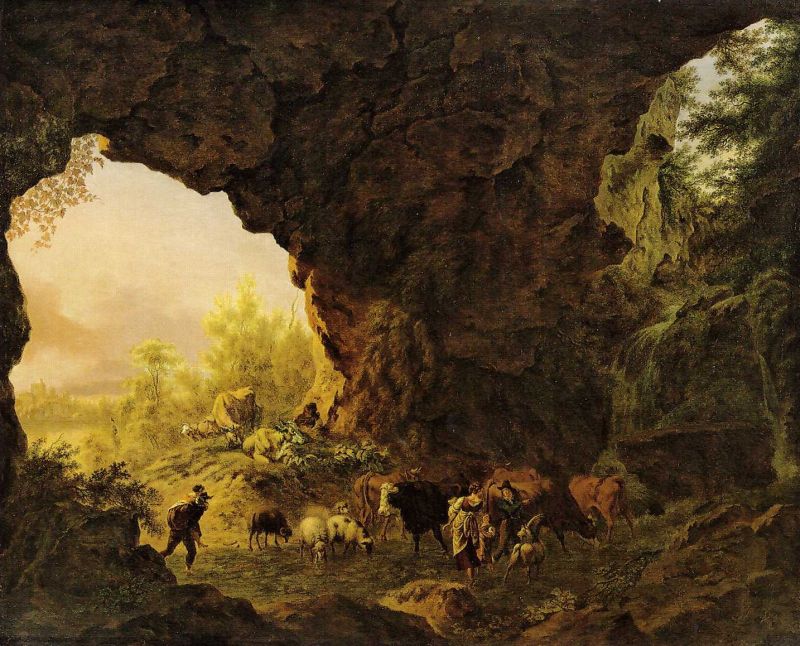 Peinture de grotte Pierre-Louis de la Rive
